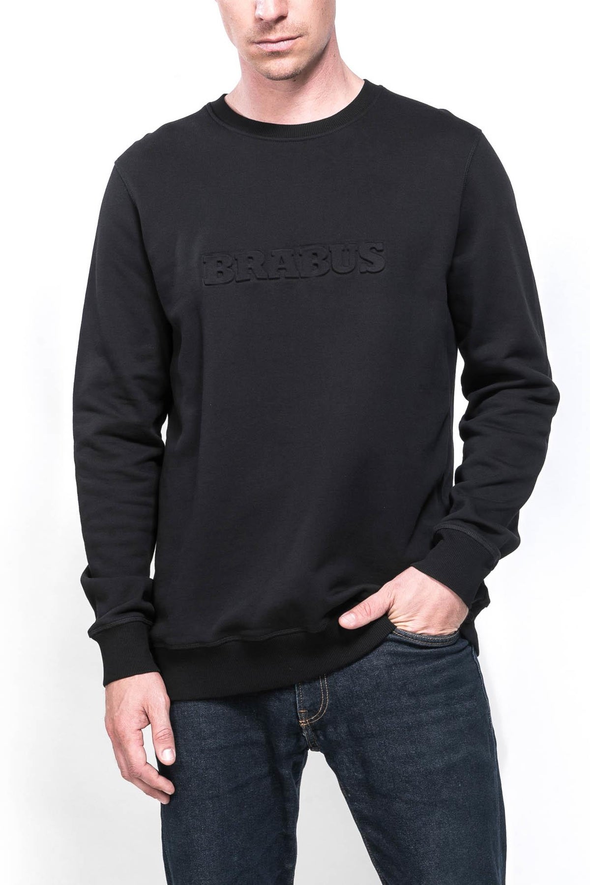 BRABUS Sweatshirt 3D - Premium Baumwoll-Sweatshirt mit 3D-Druck ...