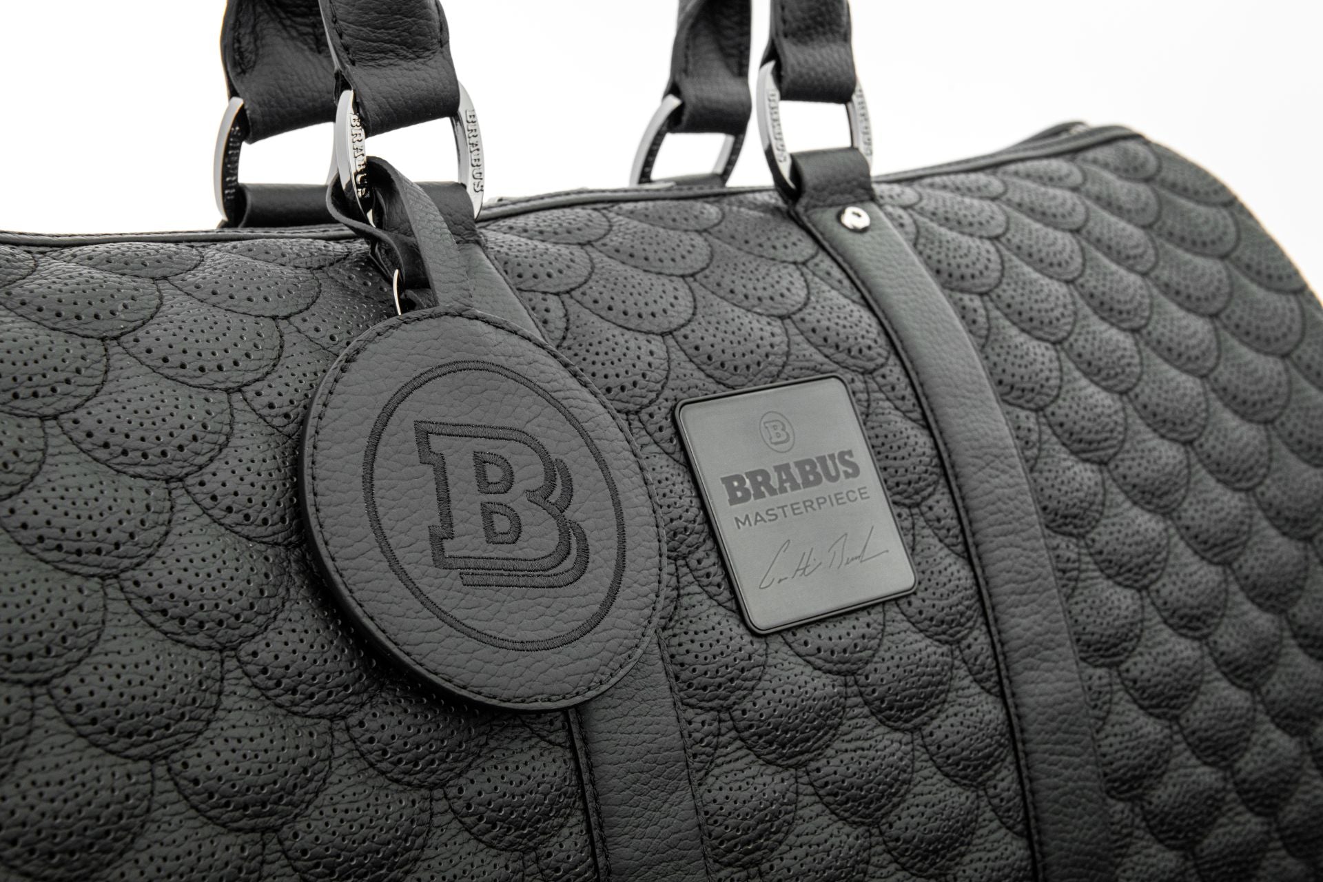 BRABUS Weekender SUPERBLACK | Masterpiece Leder-Reisetasche