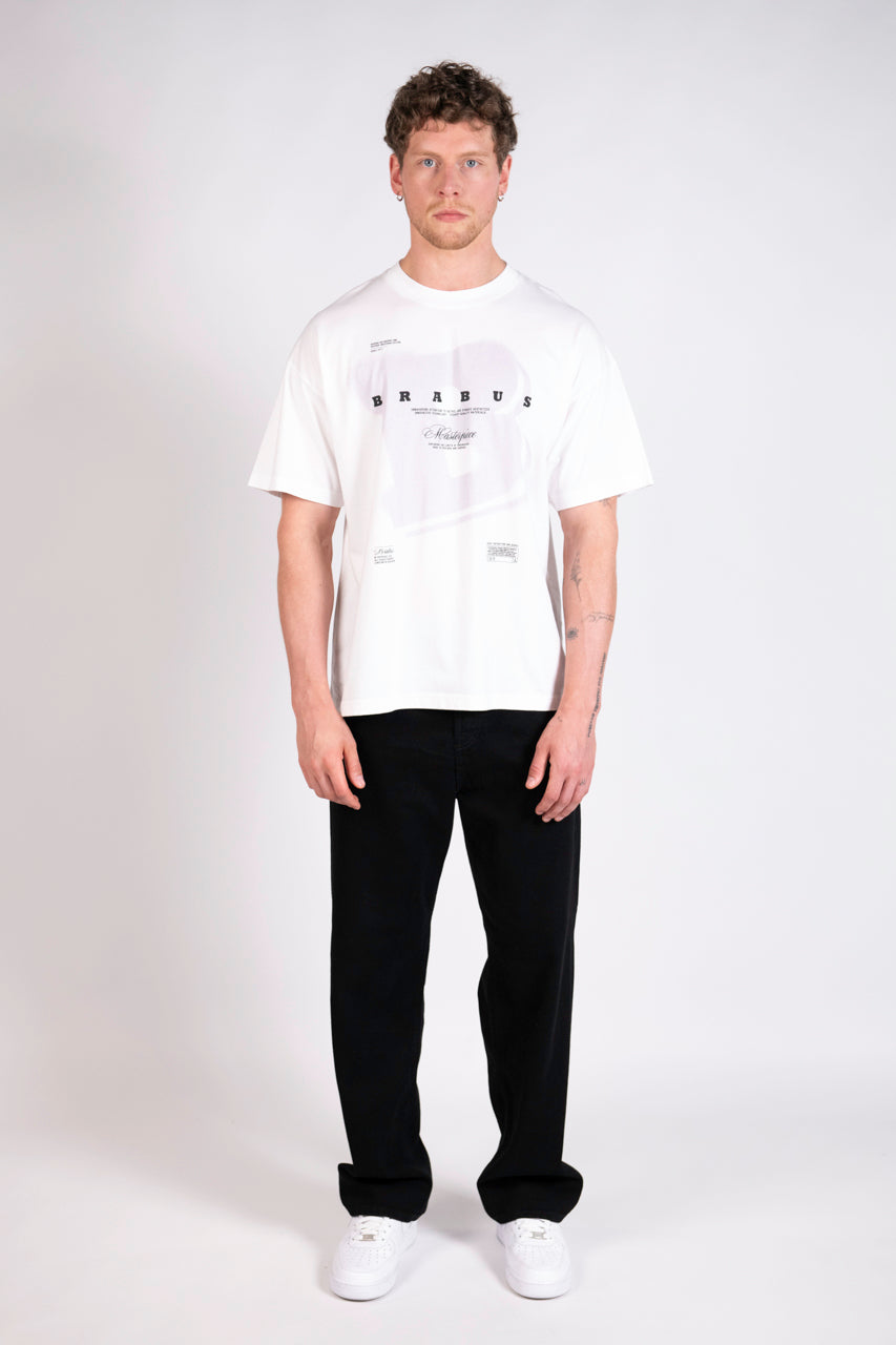 BRABUS T-Shirt "White Shadow B"