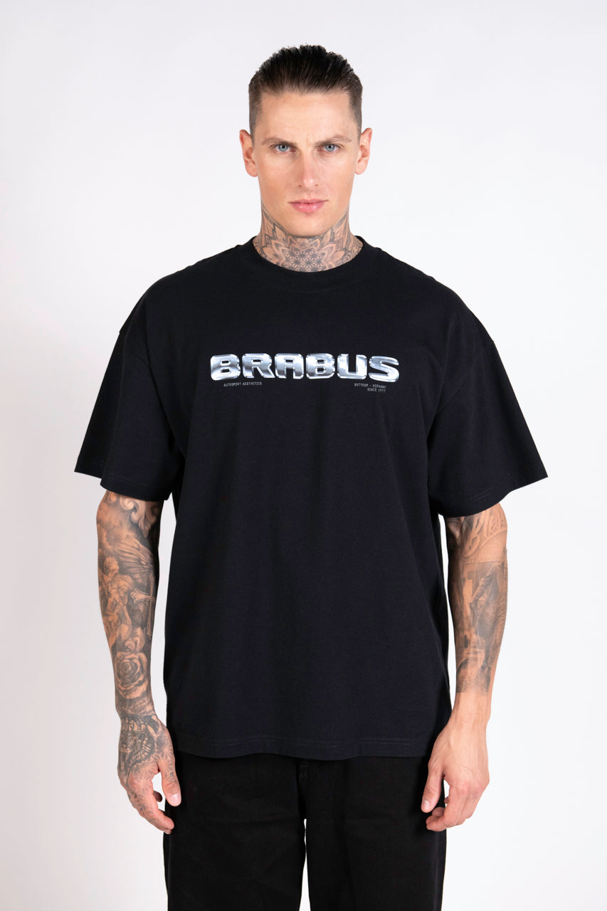 BRABUS T-Shirt Dark Chrome - Premium Shirt Schwarz | BRABUS Shop