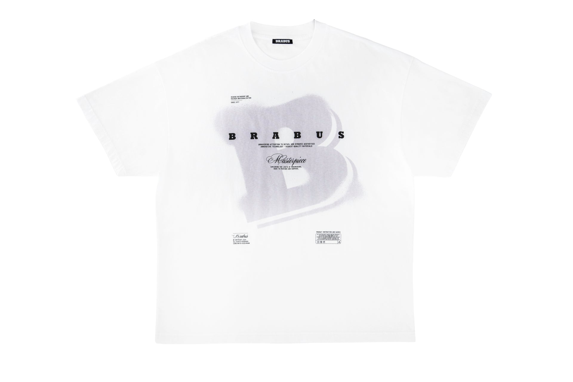BRABUS T-Shirt "White Shadow B"
